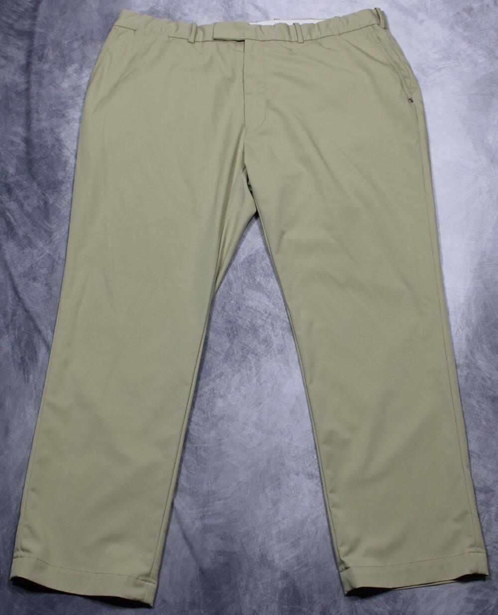 RLX Ralph Lauren Pants Mens 42x30 Beige Microfiber Chino Golf Performance